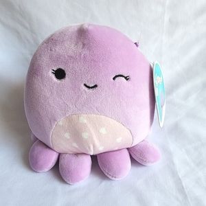 Violet 5" NWT Squishmallows purple octopus stuffed animal